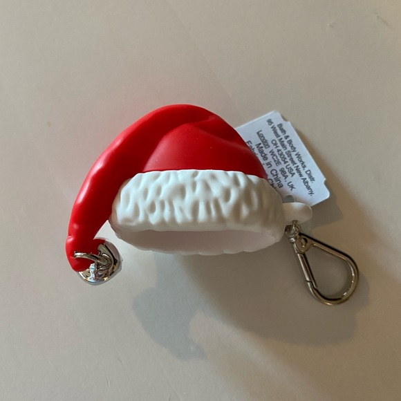 Santa Hat Sanitizer Holder - Picture 2 of 10